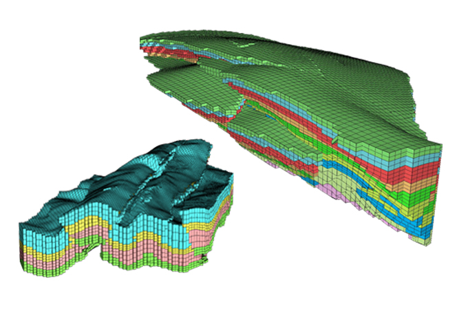 CMG and GridWorld Test Reservoir Grids Generated by DepthInsight®